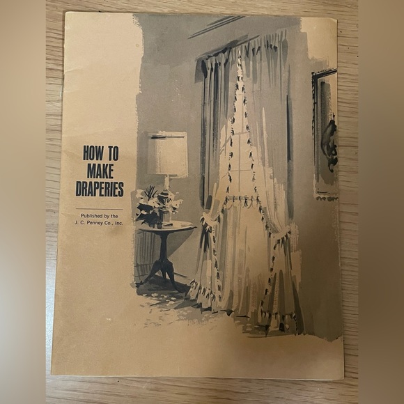 J C Penney Office 96s Vintage J C Penney Co How To Make Draperies